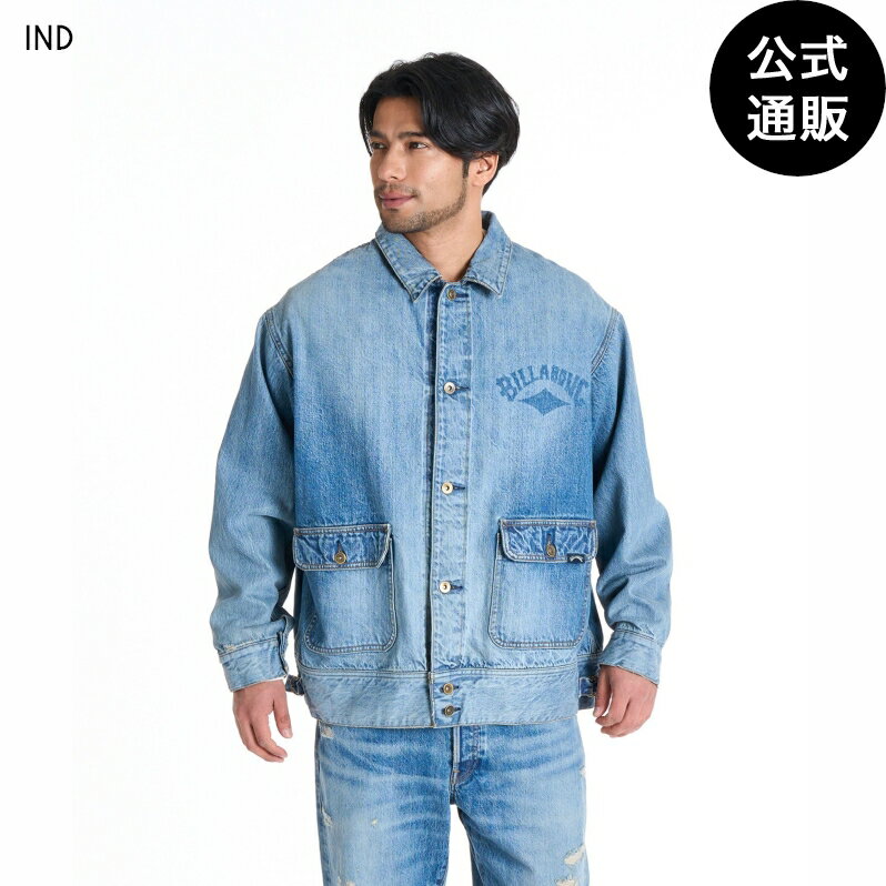 【ブラックフライデー期間はP10倍！】ビラボン メンズ 【SHONAN JEANS】DENIM ジャケット 【2025年秋冬モデル】 全1色 M/L/XL BILLABONG