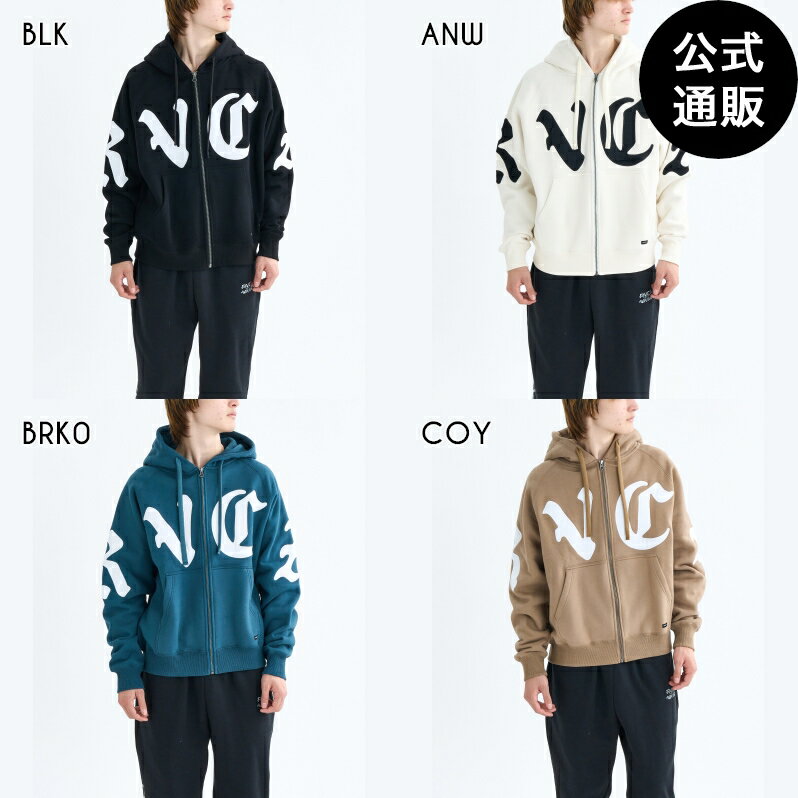 【SALE】【20%OFF】【送料無料】【楽天スーパーSALE期間はP10倍！】ルーカ メンズ WORLD WIDE ZIP HD パーカー 【2025年秋冬モデル】 全4色 S/M/L/XL rvca