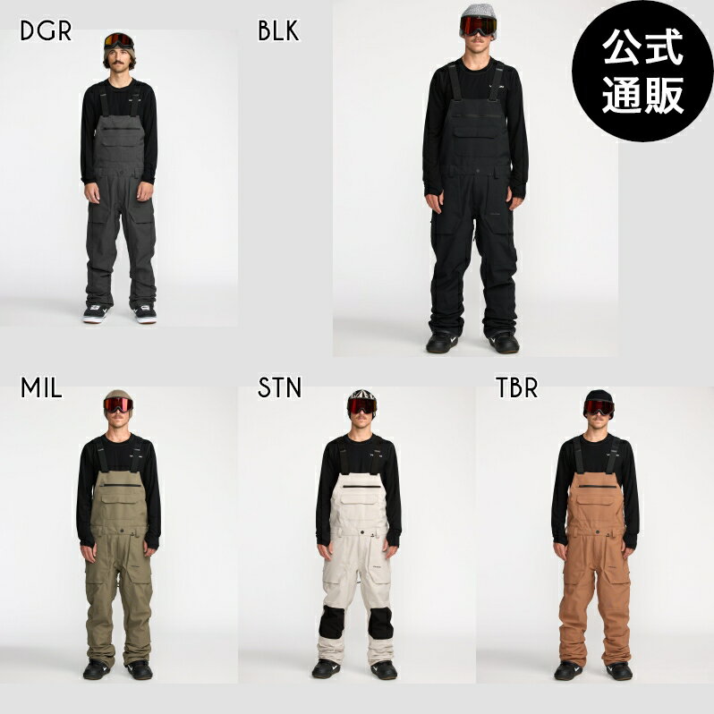 【ブラックフライデー期間はP10倍！】ボルコム メンズ ROAN BIB OVERALL スノーパンツ 全5色 XS/S/M/L/XL/2XL VOLCOM