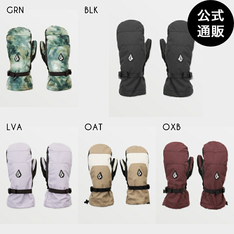 【ブラックフライデー期間はP10倍！】ボルコム レディース V.SNOW OVER MITT スノーグローブ 全5色 S/M..