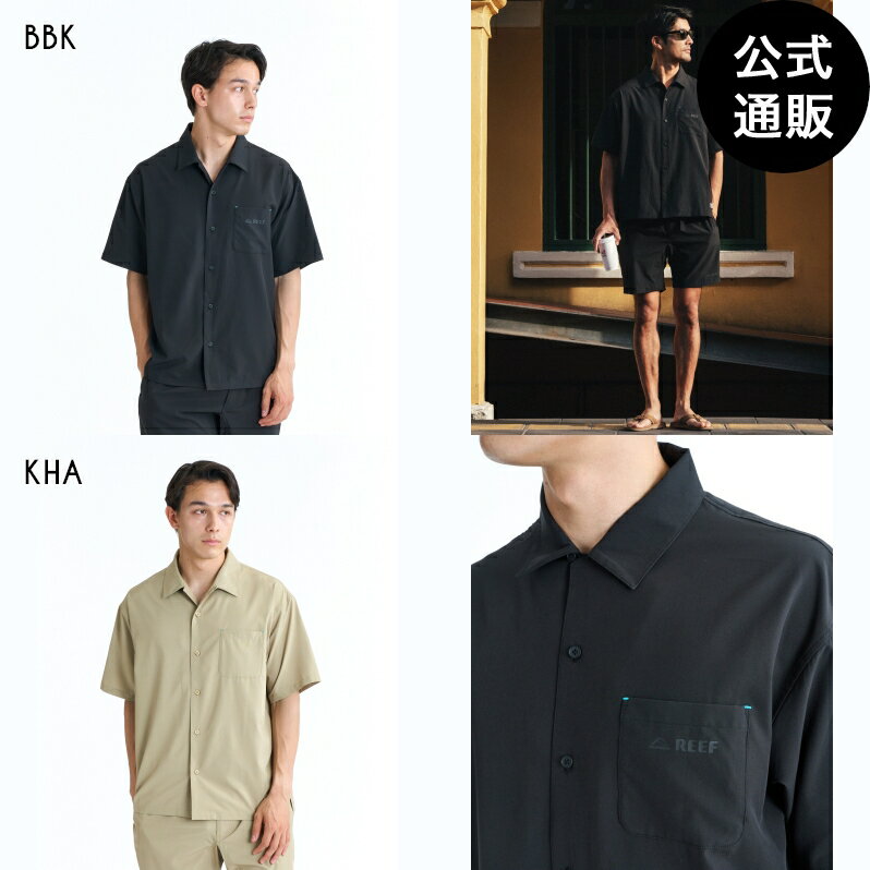 Rakuten - 【お買い物マラソン期間はP10倍！】リーフ BAJA DRY SHIRTS 半袖シャツ / セットアップ対応【2026年春夏モデル】 全2色 S/M/L/XL REEF