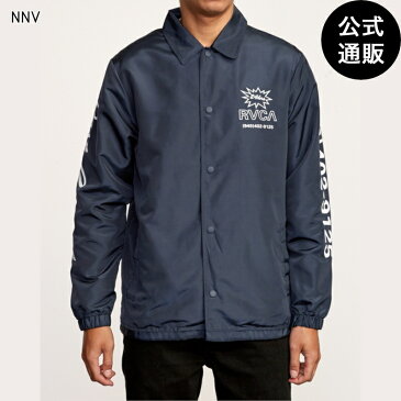 【OUTLET】2019 RVCA ルーカ メンズ BERNI COACHES JACKET コーチジャケット NNV 全1色 XS/S/M/L/XL rvca