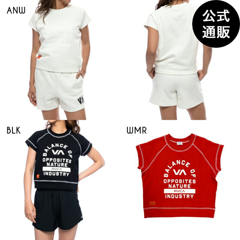 【SALE】【送料無料】2021 RVCA ルーカ レディース 【ALL TIME COLLECTION】 CREW NECK STITCH ST トレーナー【2021年夏モデル】 全3色 XS/S rvca