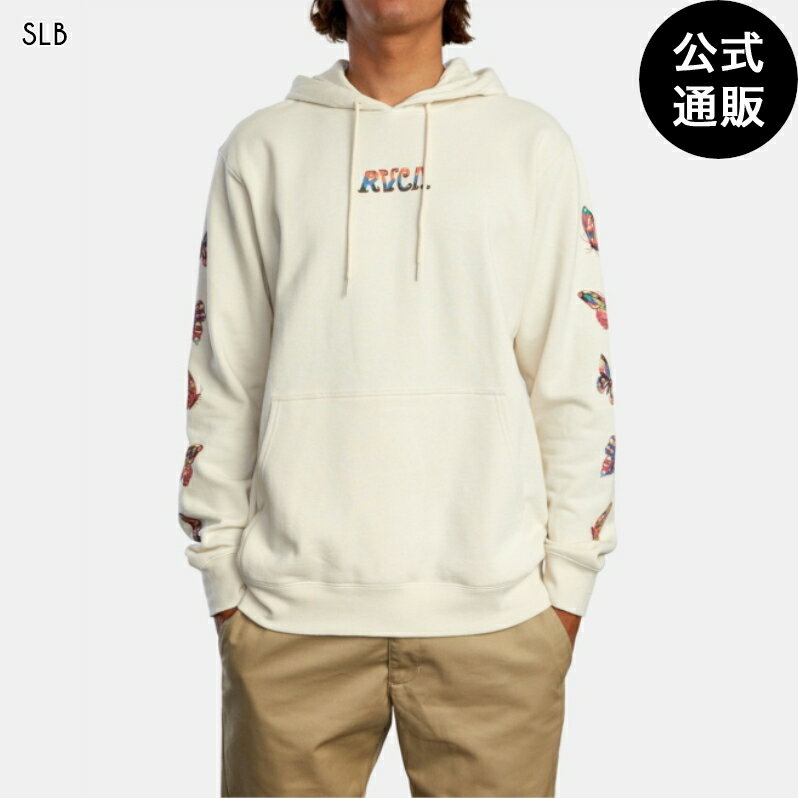 【OUTLET】【送料無料】2021 RVCA ルーカ メンズ 【MELISSA GRISANCICH】BUTTERFLY HOOD パーカー【2021年冬モデル】 全1色 S/M/L/XL rvcaのサムネイル