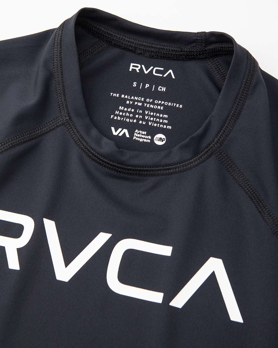 2022 RVCA ルーカ キッズ RVCA SS RASHGUARD ラッシュガード【2022年春夏モデル】 全2色 S/M/L/XL rvca