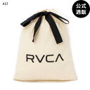 【お買い物マラソン期間はP10倍!】*2022 RVCA ルーカ ラッピングバッグ(S)【定番モデル】 全1色 F rvca