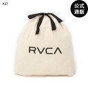 【お買い物マラソン期間はP10倍!】*2022 RVCA ルーカ ラッピングバッグ(M)【定番モデル】 全1色 F rvca