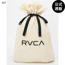 【お買い物マラソン期間はP10倍!】*2022 RVCA ルーカ ラッピングバッグ(L)【定番モデル】 全1色 F rvca
