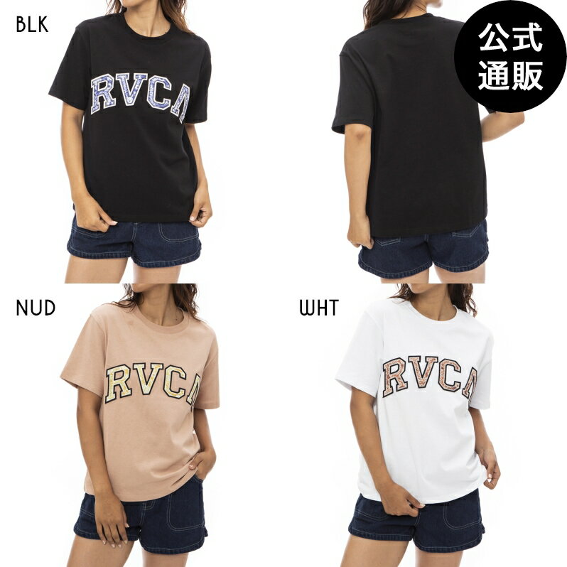 2023 RVCA ルーカ レディース ARCHED FLOWER RVCA TEE Tシャツ【2023年春夏モデル】 全3色 S/M/L rvca