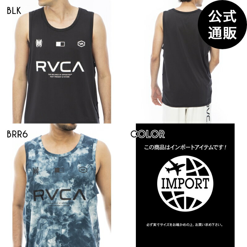 ルーカ タンクトップ  メンズ 【SALE】【30%OFF】【送料無料】2023 RVCA ルーカ SPORT メンズ VENT RVCA BADGE SL タンクトップ【2023年夏モデル】 全2色 S/M/L/XL rvca