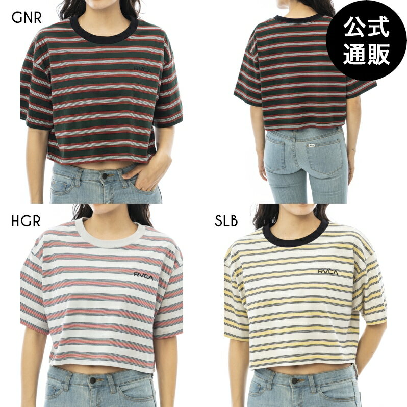 【SALE】【送料無料】2023 RVCA ルーカ レディース SUNRISE BE CROP SS Tシャツ【2023年夏モデル】 全3色 S/M/L rvcaのサムネイル
