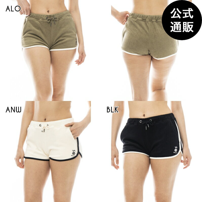 【SALE】【30 OFF】【送料無料】2023 RVCA ルーカ レディース 【ALLTIME】 TERRY CLOTH TRACK SHORTS ウォークパンツ/ショートパンツ【2023年夏モデル】 全3色 S/M rvca