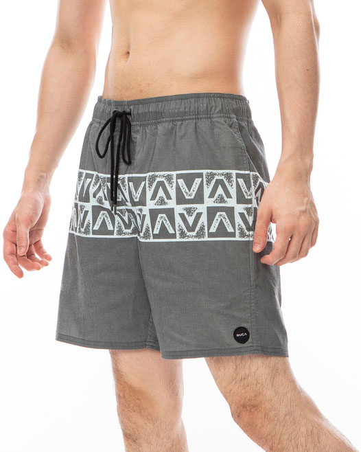 【OUTLET】【35%OFF】【送料無料】2024 ルーカ メンズ BARNES ELASTIC SHORT ボードショーツ/サーフトランクス KVK9【2024年春夏モデル】 全1色 S/M/L/XL rvca