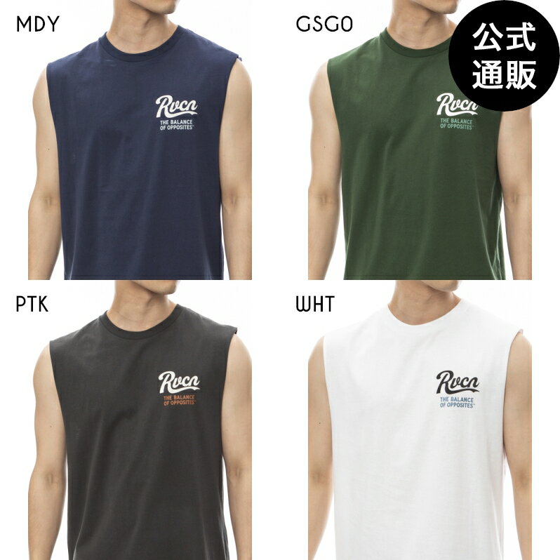 ルーカ タンクトップ  メンズ 2024 ルーカ メンズ PENNANTAN CUTOFF TANK タンクトップ 【2024年春夏モデル】 全4色 S/M/L/XL rvca