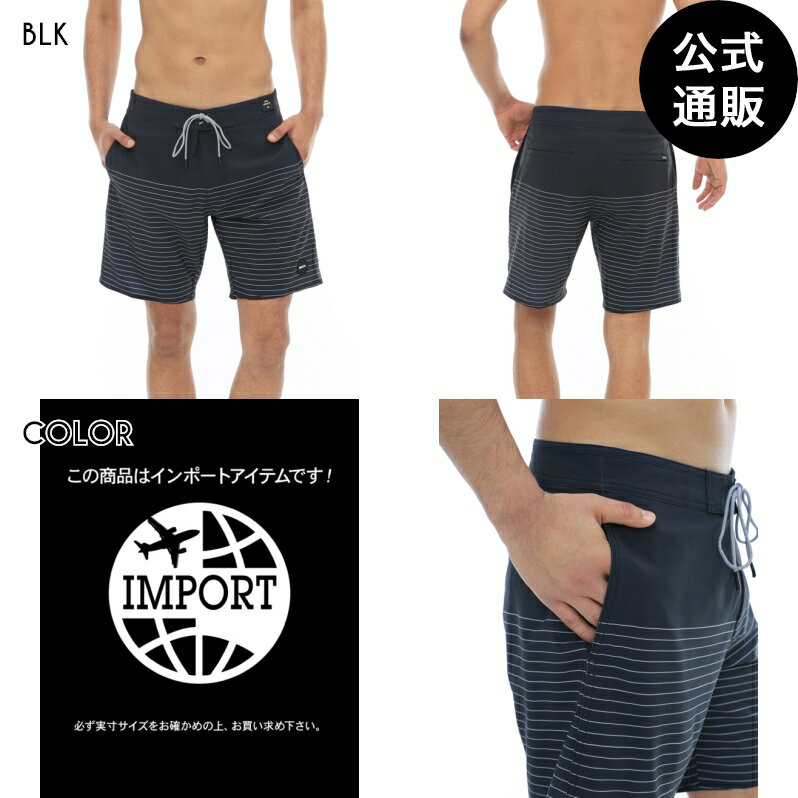 【OUTLET】【35%OFF】【送料無料】2024 ルーカ メンズ 【CURREN CAPLES】 CURREN TRUNK ボードショーツ/サーフトランクス BLK【2024年春夏モデル】 全1色 28/30/32/34/36 rvca