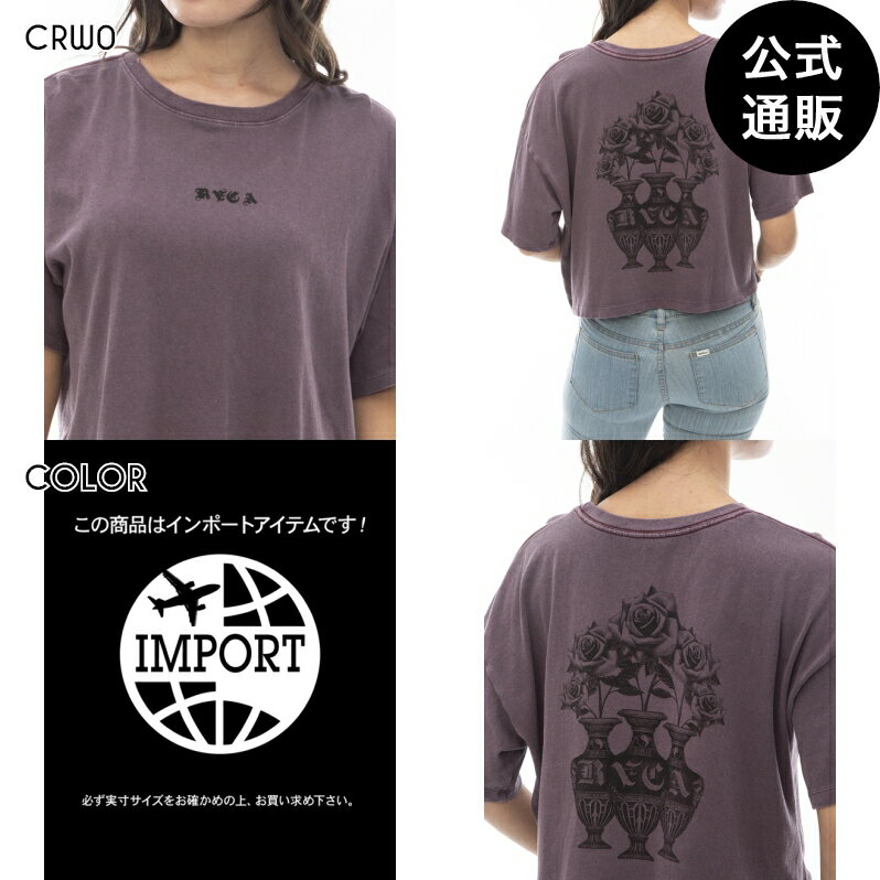 【OUTLET】【50%OFF】【オンライン限定】2024 ルーカ レディース 【BENJAMIN JEANJEAN】 BENJ BOUQUET Tシャツ 【2024年夏モデル】 全1色 S/M/L rvca