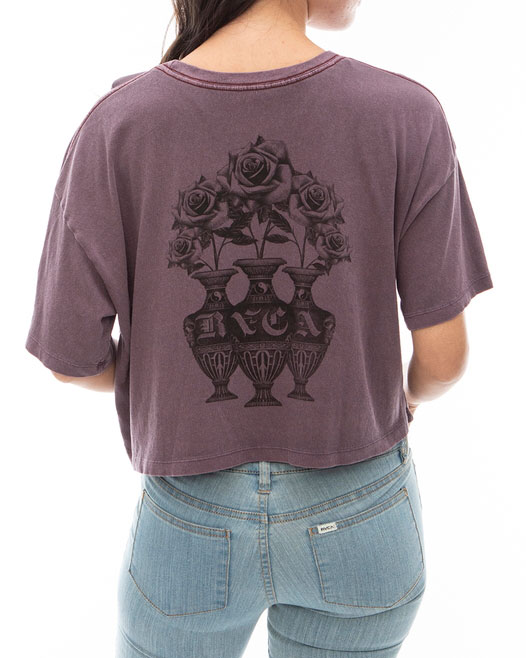 【OUTLET】【50%OFF】【オンライン限定】2024 ルーカ レディース 【BENJAMIN JEANJEAN】 BENJ BOUQUET Tシャツ 【2024年夏モデル】 全1色 S/M/L rvca