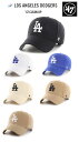 039 47 FORTYSEVEN フォーティセブン CAP ベースボールキャップ CLEANUP LA DODGERS ロスアンゼルス ドジャース ロゴ刺繍 スナップバック B系 ストリート ダンス HIPHOP チーム 大リーグ MLB 男女兼用 正規品 人気