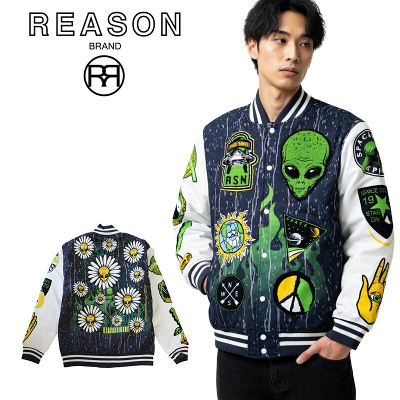 楽天市場】reason スタジャン（メンズファッション）の通販
