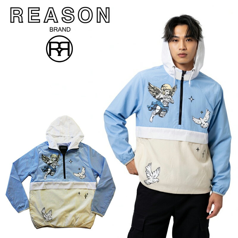 REASON（リーズン）総柄ダウンジャケット reason（メンズコート、ジャケット） | ファッション のおすすめ人気