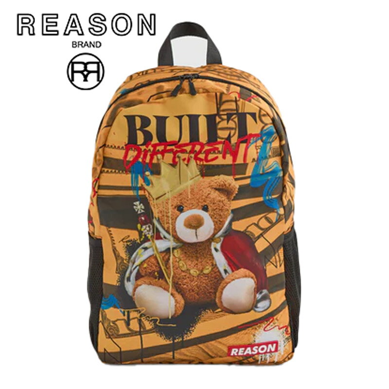 REASON/リーズン/BUILT BEAR BACKPACK BAG デイパック/リュック/バックパック/B系 ストリート ダンス 衣装 チーム カジュアル アメカジ イベント リゾート 通勤・通学