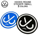 BIG SALEIWXu XebJ[ JSLV HOOKS ROUND STICKER-SMALLfJ[EV[ STK 8002