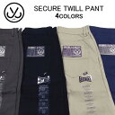 ジャスリブ JSLV SECURE TWILL PANTチノパンツ・ワークパンツ・カラーデニム・ボトムス・メンズ(男性用)(30 32 34 36 38 インチ) MTW 8002