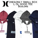 日本未発売！ハーレー 長袖 Tシャツ HURLEY ONE ONLY SMALL BOX L/SL HOOD TEEOAO(ワンアンドオンリー) ロンティー(ロングスリーブティーシャツ ロンT) フーディー カットソー トップス メンズ(男性用) ハーレイ ハーリー (S M L XL XXL サイズ) AJ1776