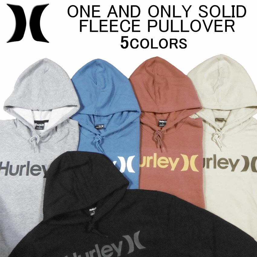 ハーレー パーカー HURLEY ONE&ONLY SOLID FLEECE PULLOVEROAO(ワンアンドオンリー)・スウェット・フリース・プルオーバー・フーディー・フード・フーデッド・トップス・メンズ(男性用)・ハーレイ・ハーリー・(S M L XL XXL サイズ) MFT0010980