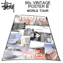 ステューシー ポスター STUSSY 90s VINTAGE POSTER B