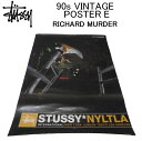 ステューシー ポスター STUSSY 90s VINTAGE POSTER E