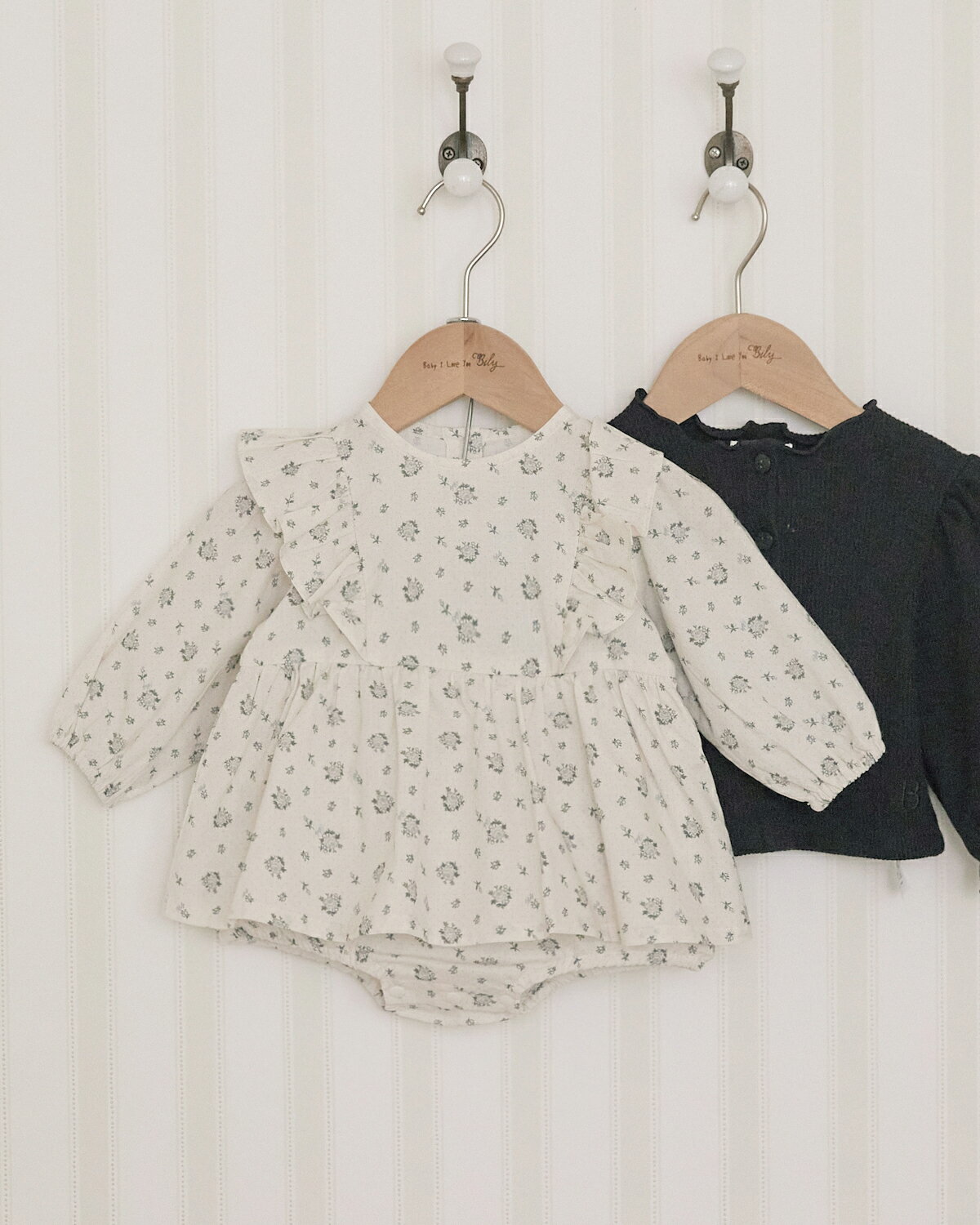 BILY Cynthia Romper 女の子 0歳から2歳 70cm-90cm ワンピース風 最適な着心地