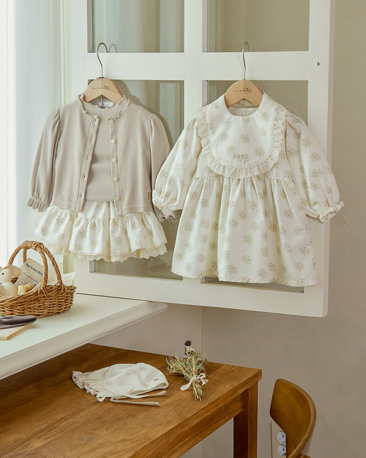 BILY Marissa Dress 女の子 1歳から4歳 80-110cm ワンビース 韓国キッズ服 レース 全1色