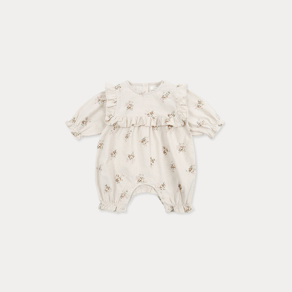 其它 - BILY Masha Jumpsuit 女の子 80cm-90cm ジャンプスーツ ベビー用 花柄 全1色