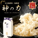 自然米コシヒカリ「神の力」1kg 無肥料・無農薬 白米 玄米 自然農法 数量限定ギフト プレゼント 贈り物 贈答品 高級 出産祝い 結婚祝い 入学祝い お祝い ...