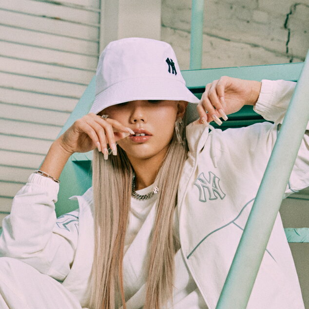 MLB PRIDE TAG BUCKET HAT 32CPHD111 エムエルビー 小顔効果 人気のバケットハット 韓国帽子 レディース メンズ 大きいサイズ 春夏 おしゃれ帽子 旅行 韓国ファッション 送料無料