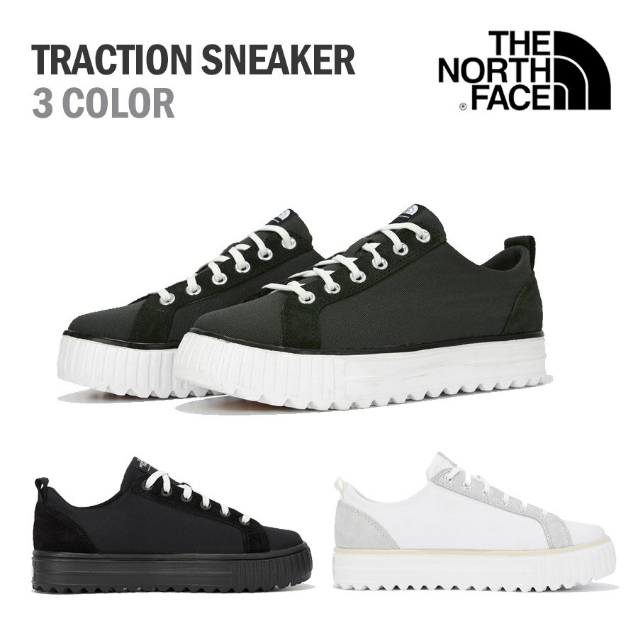 [THE NORTH FACE] TRACTION SNEAKER NS93M74 -Y韓国ファッション レディース メンズ スニーカー 靴 ビジネス カジュアル 韓国 スニーカー シューズ 通学 通勤 おしゃれ ブラック カーキ