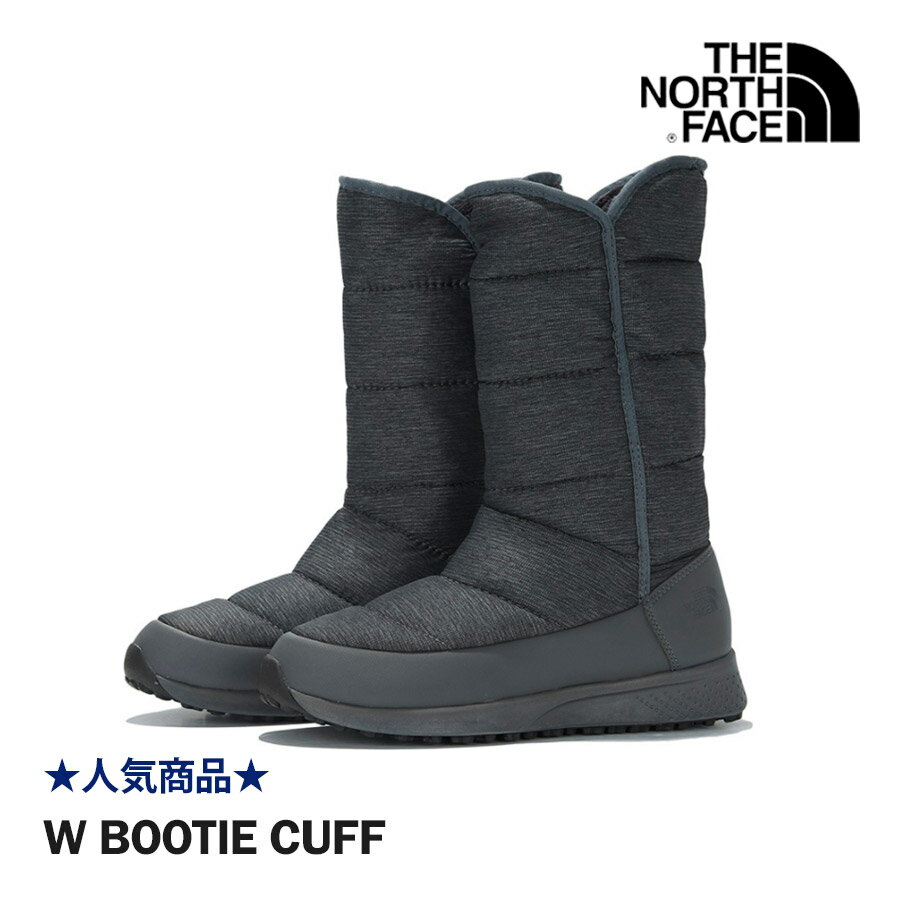 THE NORTH FACE ザノースフェイス W BOOTIE CUFF 冬用大人気男女兼用メンズレディースブーツ屋外室外防寒シューズ防寒靴人気商品ブーティーロング丈ブーツユニセックスカジュアルストリートシンプルベーシックNS99L81A