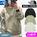 [THE NORTH FACE] DAY ALL-ROUND SWEATSHIRTS レディース メンズ カットソー トレーナートップス 長袖 スウェットシャツ 春夏用 3色 85(XS)~110(2XL) 旅行用 デイリー NM5MP15