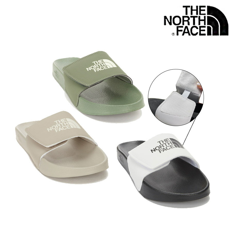 [THE NORTH FACE] ザノースフェイス FLEX SLIDE 2 屋外 屋内 スリッパ 男女兼用メンズレディース ユニセックスシューズ春夏秋冬 マジックテープスリッパ クッション感あるスリッパ 履き心地よいスリッパ ブランドロゴスリッパ100％正規品 NS98N04