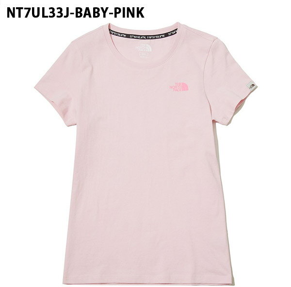 [THE NORTH FACE] W'S NUPTSE S/S R/TEE ザノースフェイス レディースTシャツ ラウンド半袖Tシャツ 韓国 tシャツ 軽い運動服 レディースtシャツ レディースTシャツ 今だけお得 NT7UL33