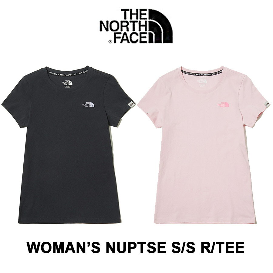 [THE NORTH FACE] W S NUPTSE S/S R/TEE ザノースフェイス レディースTシャツ ラウンド半袖Tシャツ 韓国 tシャツ 軽い運動服 レディースtシャツ レディースTシャツ 今だけお得 NT7UL33