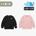 ★5/5限定★エントリーで最大100%ポイントバック ノースフェイス キッズ ESSENTIAL SWEATSHIRT トップス スウェットTシャツ トレーナー...