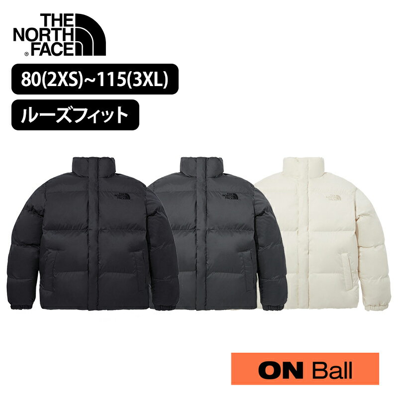 送料無料 THE NORTH FACE メンズ レディース 長袖 ダウンジャケット 韓国 トレーニング RIVERTON ON BALL JACKET フードなし アウター パーカー ノースフェイス 冬 コーデ 20代 30代 40代 人気 NJ3NP52