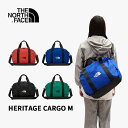 ザ・ノース・フェイス ボストンバッグ メンズ ★＼お買い物マラソン開催／最小5倍ポイントアップ★[ THE NORTH FACE ] HERITAGE CARGO M ボストンバッグ レディース 旅行 軽量 可愛い メンズ 小さめ 小 ゴルフ 国際線 防水 大容量 シューズ収納 修学旅行 1泊 2泊3日 2way 3泊 アウトドア NN2PP60 NN2FQ01