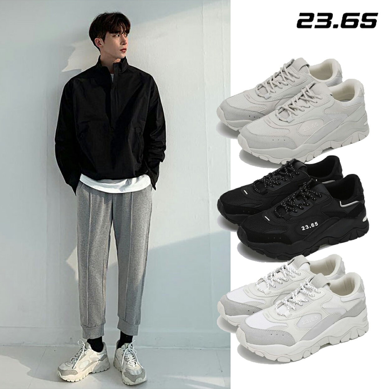 在庫限りで終了 23 65 Dobi Shoes ユニセックス カップルスニーカー カジュアル 厚底スニーカー ランニングシューズ ローカットスニーカ メンズスニーカー 韓国人気スニーカー 1年保証アウトレット メンズ靴靴 Kw 965 Com