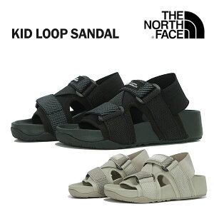 THE NORTH FACE ザノースフェイス KIDS LOOP SANDAL -Y 韓国キッズ女の子男の子子供サンダル夏用人気商品大人気 日常 遠足 ビーチ サンダル 軽量 お出かけ ブラック ベージュ歩きやすい おしゃれ スポーツ カジュアルシンプルアウトドア100％正規品NS96M06