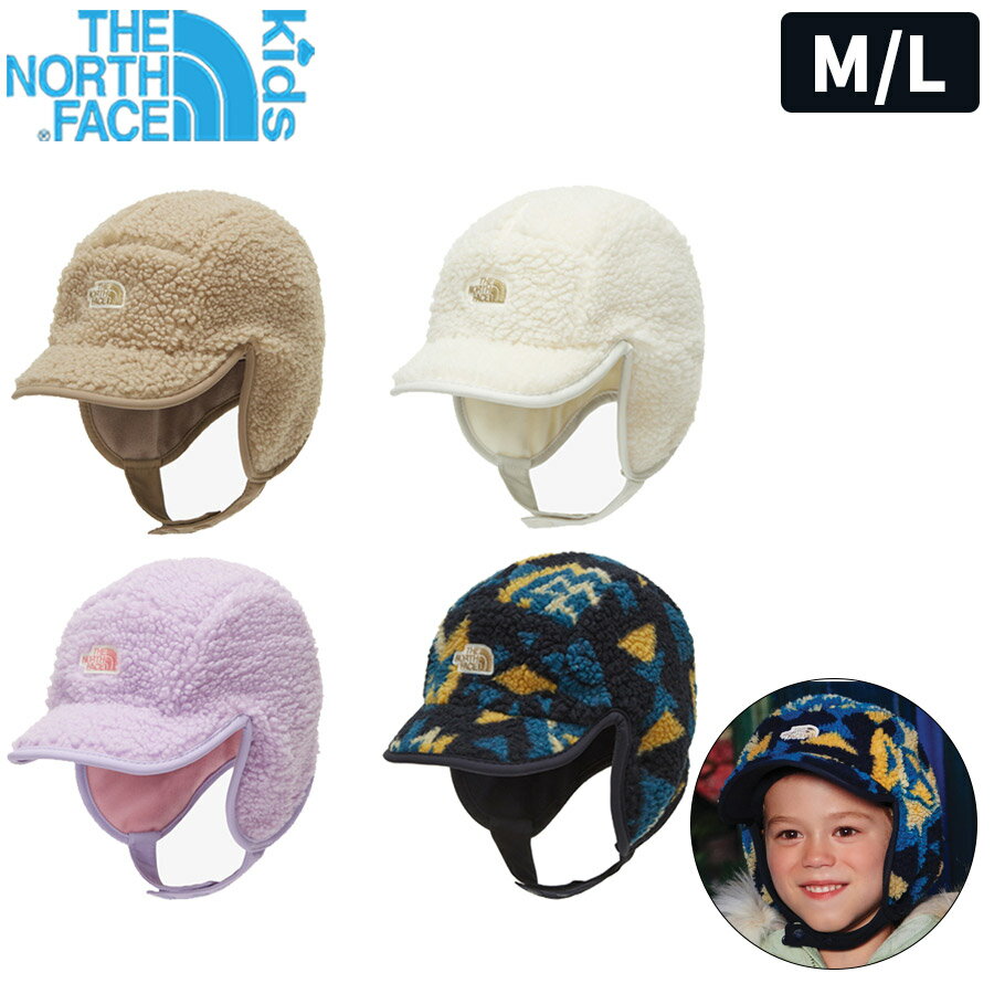 [THE NORTH FACE][KIDS] KIDS FLEECE WARM CAP ザノースフェイス 女の子男の子 フリースキャップ 耳あて付き ウィンターキャップ キャップ ファミリーキャップ 子供 帽子 韓国ファッション 韓国正規品100% NE3CN71