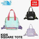 THE NORTH FACE KIDS ノースフェイス キッズ ショルダーバック トートバッグ クロースバック ワンショルダーバッグ 子供用 ジュニア かばん ホイッスル付き 2WAY 男の子 女の子 KIDS SQUARE TOTE NN2PP06