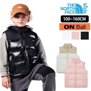 送料無料 THE NORTH FACE KIDS ノースフェイスキッズ K'S ECO NUPTSE PADDING VEST 子供ベスト ヌプシ ダウンベスト 秋 冬コーデ ダウン 冬 チョッキ 暖かい タートルネック 女の子 男の子 おしゃれ 保温性 防寒 インナー NV3NP55